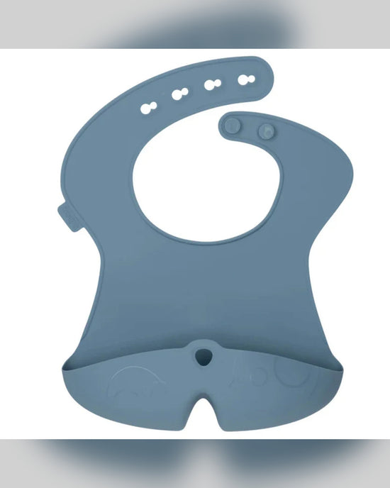 b.box Silicone Bib – Lullaby Blue