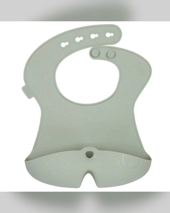 b.box Silicone Bib – Sage