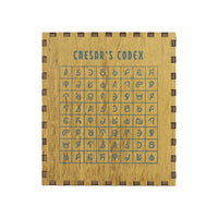 Project Genius Caesar's Codex Sliding Wooden Puzzle Box Mechanical Puzzles