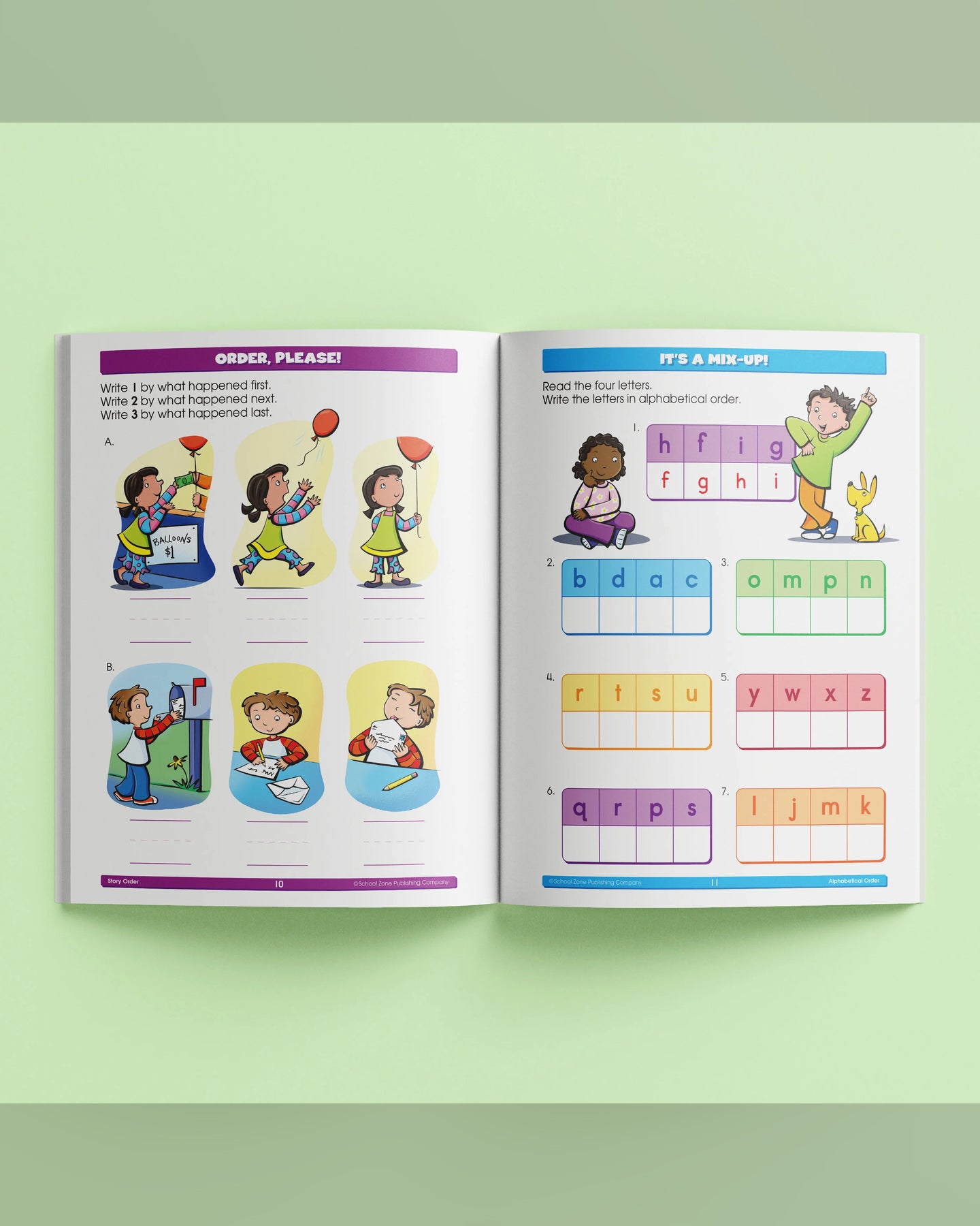 School Zone Beginning Reading I Know It! Workbook-1