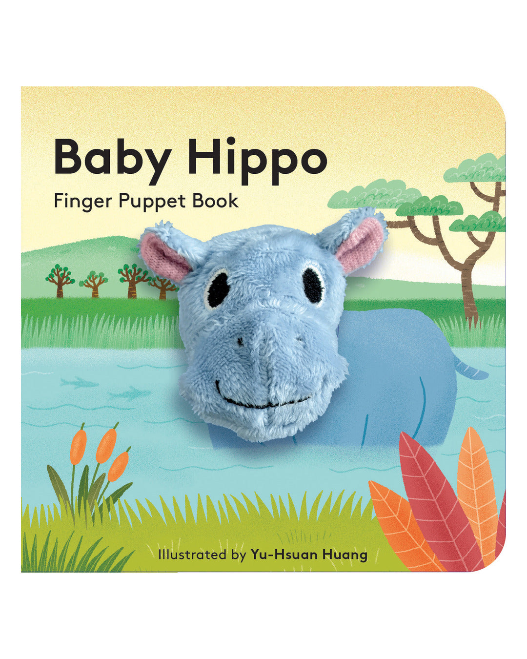 Baby Hippo Finger Puppet by Yu-hsuan Huang