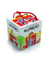 Book & Blocks Tower Fire Engine