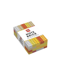 LEGO Note Brick: Yellow-Orange