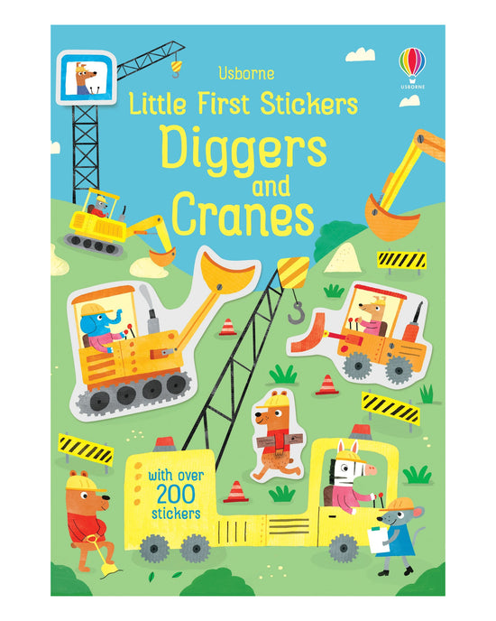 Little First Stickers Diggers