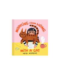 Working From Home With A Cat by Heidi Moreno