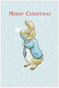 Beatrix Potter Peter Rabbit Snowball Christmas card artwork