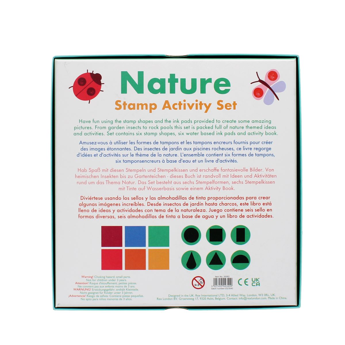 Nature Stamp Activity Set Stamp & Stamp Pad Sets