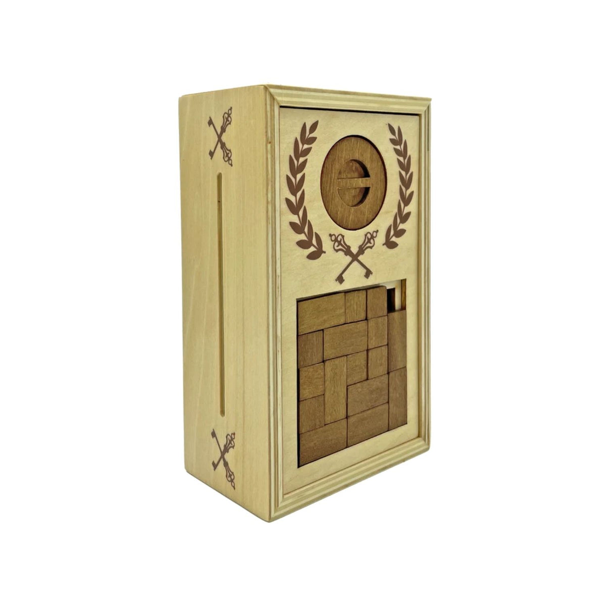 Project Genius Roman Lock Box Secret Puzzle Box Mechanical Puzzles