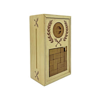 Project Genius Roman Lock Box Secret Puzzle Box Mechanical Puzzles