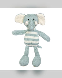 Charlie Stripey Elephant Rattle