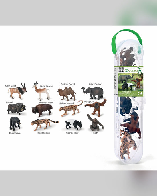 CollectA box of Mini Wild Animals 2