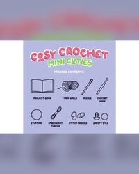 Cozy Crochet Mini Cuties 5-Piece Crochet Kit-1