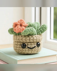 Craft Maker Cute Crochet Plants Kit-5