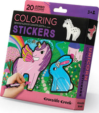 Crocodile Creek Colouring Stickers – Unicorn Sticker Book