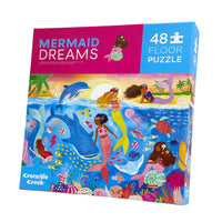 Croc Creek 48pc Puzzle - Mermaid Dreams