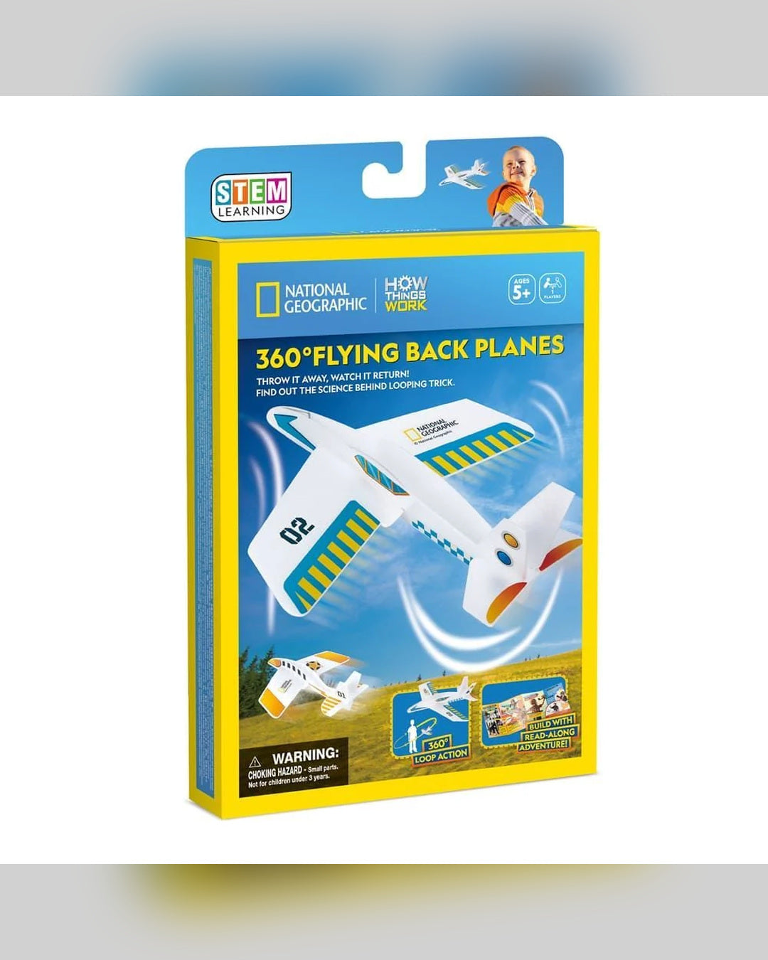 Cubic Fun 3D Puzzle - 360 Flying Back Planes