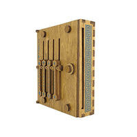 Project Genius Caesar's Codex Sliding Wooden Puzzle Box Mechanical Puzzles