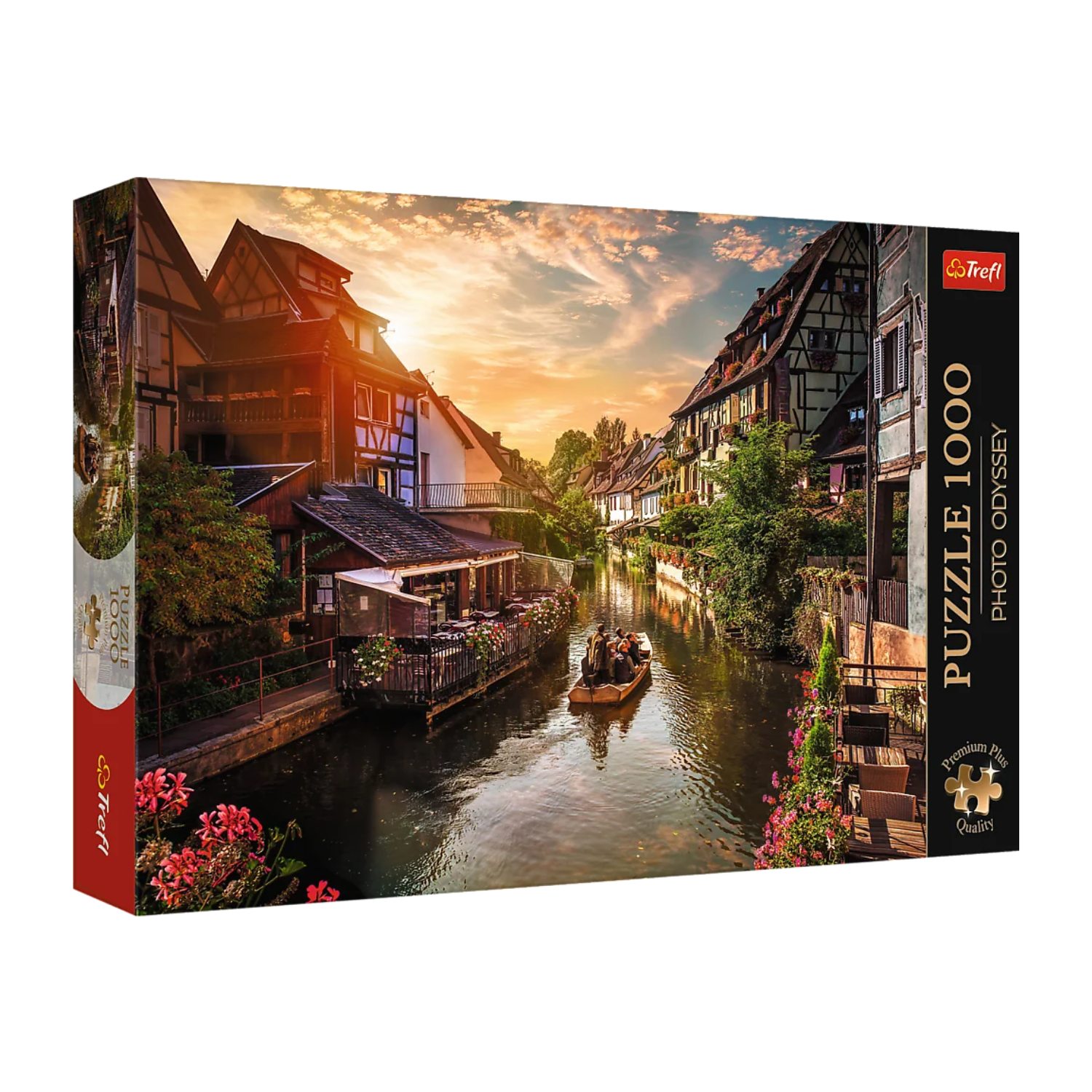 Trefl Photo Odyssey Little Venice in Colmar, France 1000-Piece Premium Plus Jigsaw Puzzle Adult Jigsaws