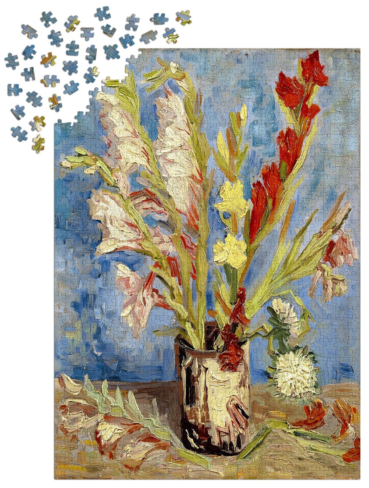 Vincent Van Gogh: Vase with Gladioli and Chinese Asters, 1000pcs