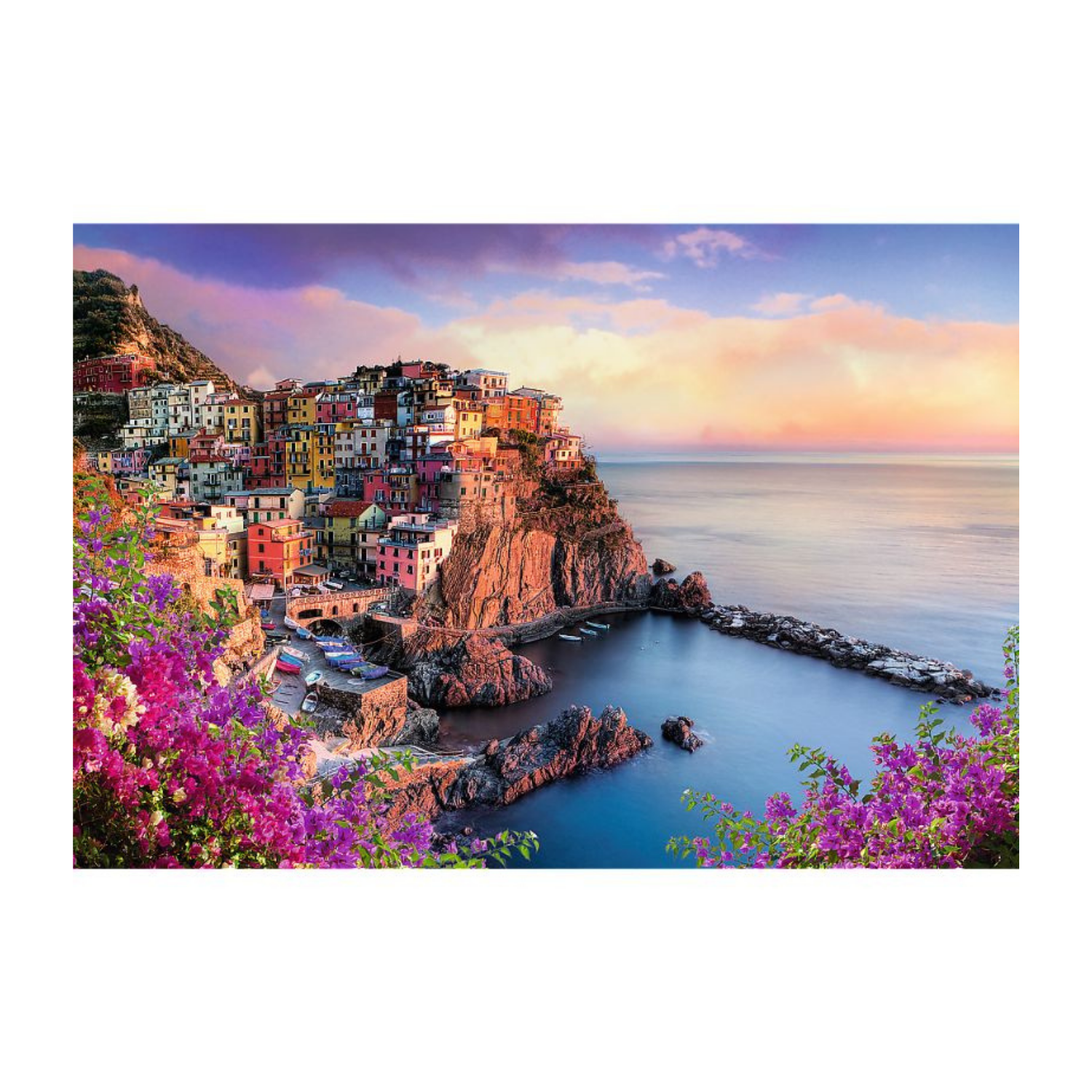 Trefl Red View of Manarola 1500-Piece Jigsaw Puzzle Adult Jigsaws