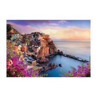 Trefl Red View of Manarola 1500-Piece Jigsaw Puzzle Adult Jigsaws