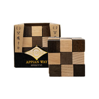 Project Genius Egyptian Triglyph Wooden Pyramid Brainteaser Mechanical Puzzles