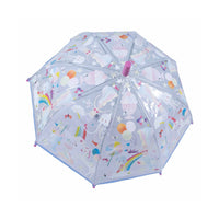 Floss & Rock - Fantasy - Transparent Colour Changing Umbrella Childrens Umbrella