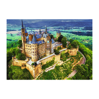 Trefl Photo Odyssey Hohenzollern Castle, Germany 1000-Piece Premium Plus Jigsaw Puzzle Adult Jigsaws