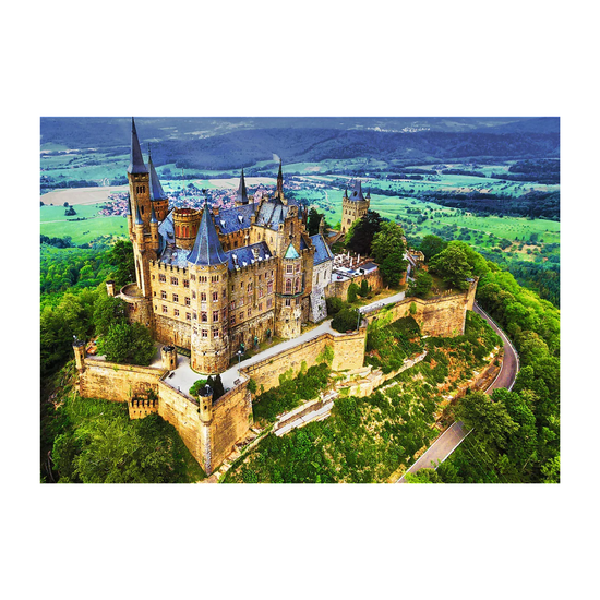 Trefl Photo Odyssey Hohenzollern Castle, Germany 1000-Piece Premium Plus Jigsaw Puzzle
