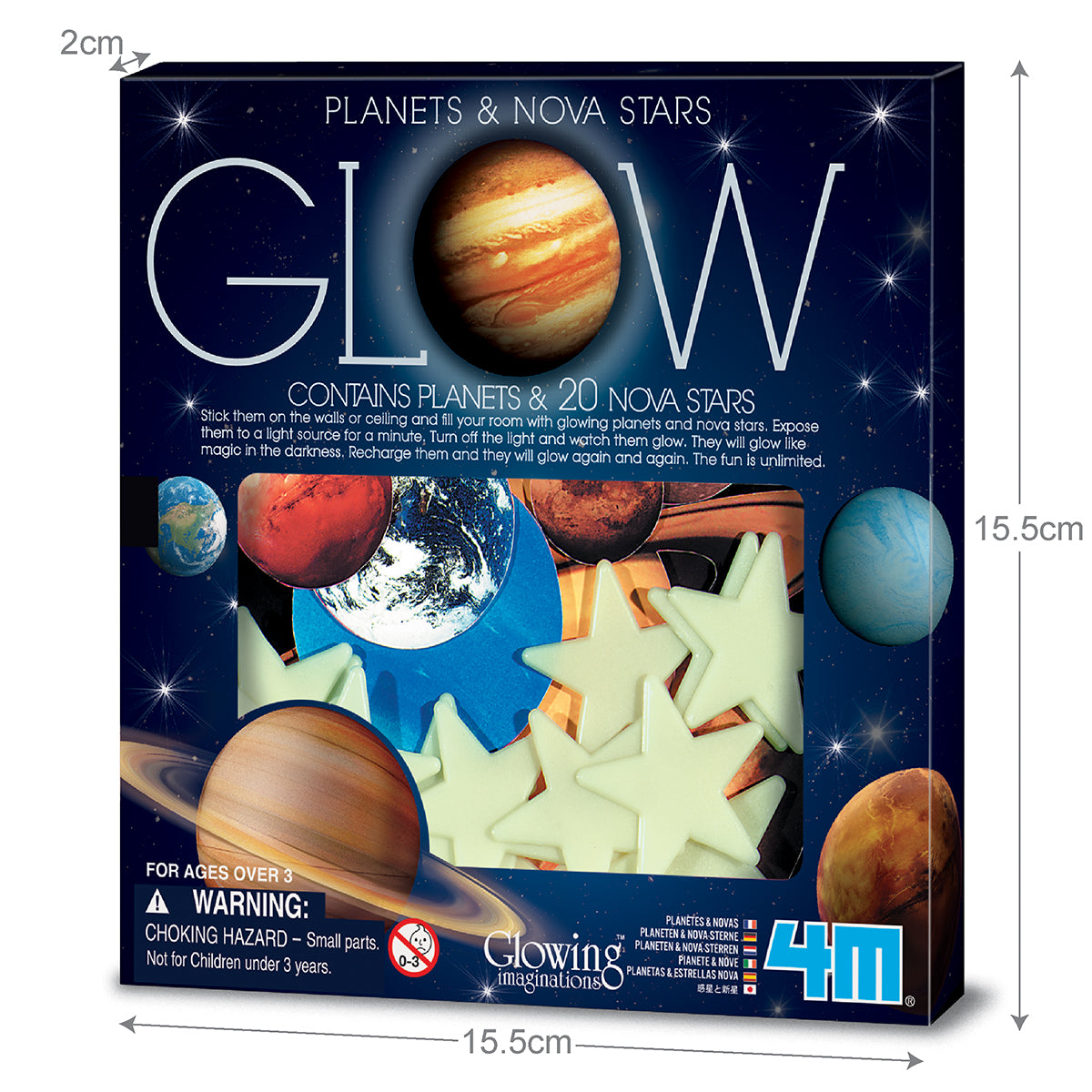 Glow Planets & 20 Nova Stars