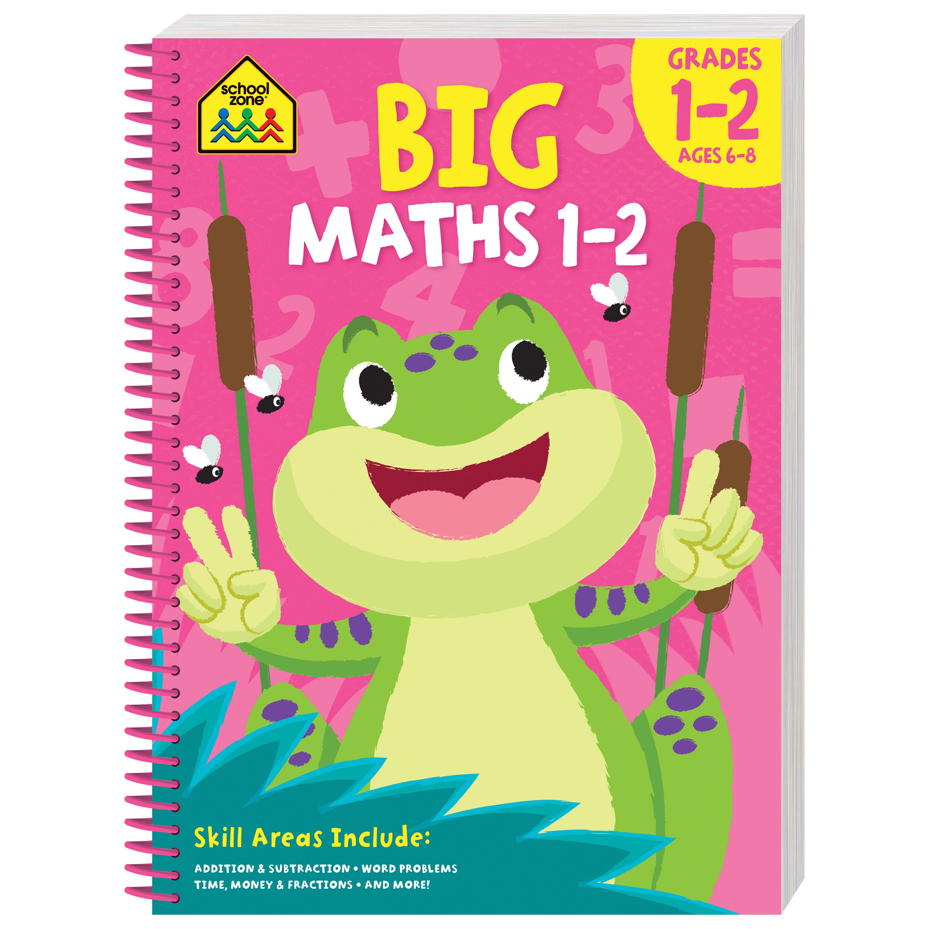 School Zone Big Spiro Workbook Maths