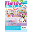 Glitter Rainbow Snow Domes