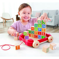 hape-pull-along-cart-w-stacking-blocks
