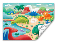 hape-double-sided-colour-puzzle-24pc-dinosaurs