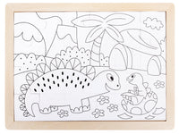 hape-double-sided-colour-puzzle-24pc-dinosaurs