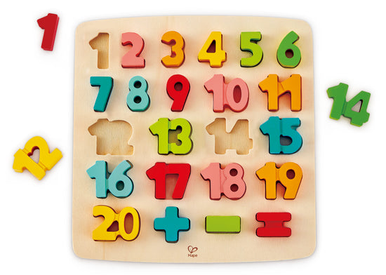 Hape Chunky Number Math Puzzle