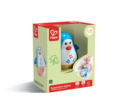 Hape Penguin Musical Wobbler