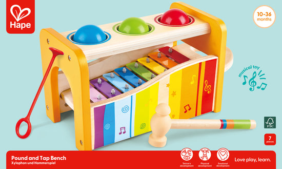 Hape Pound and Tap Bench