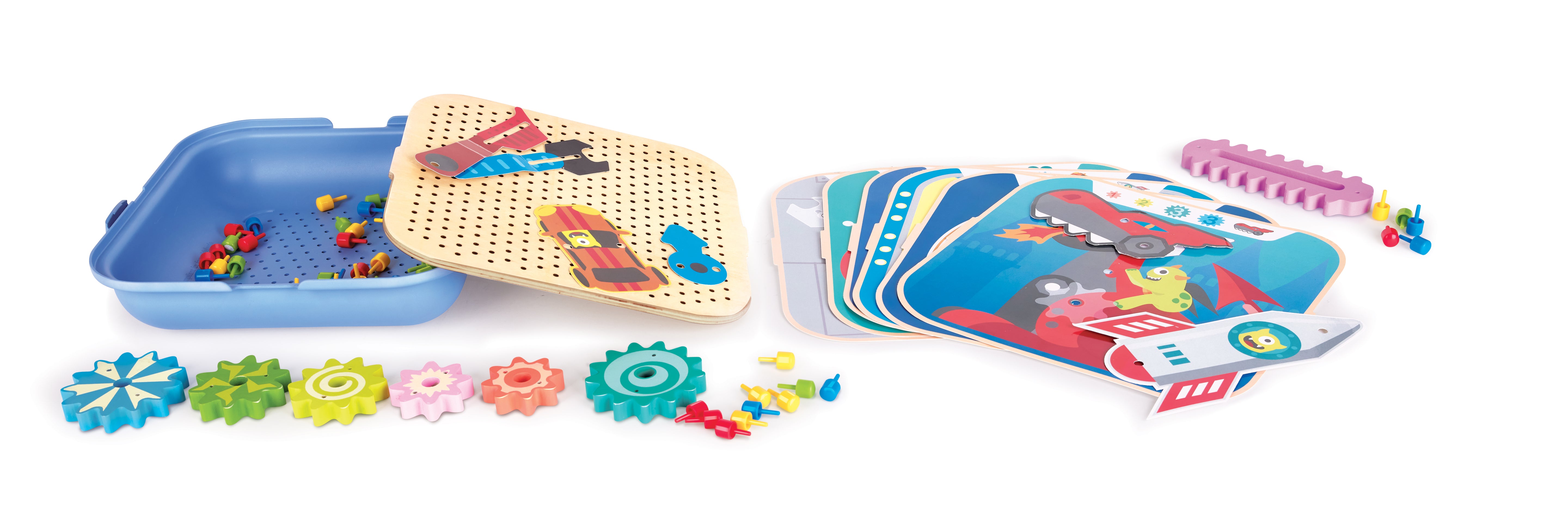 hape-groovy-go-round-gears-playset