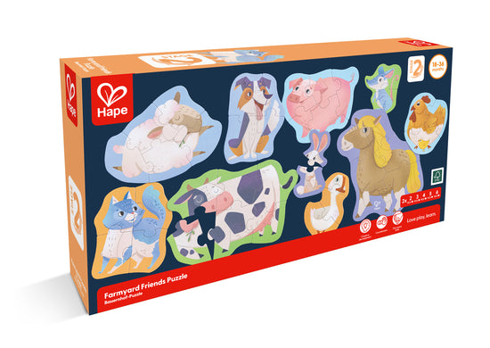 Hape Farmyard Friends Puzzle 4