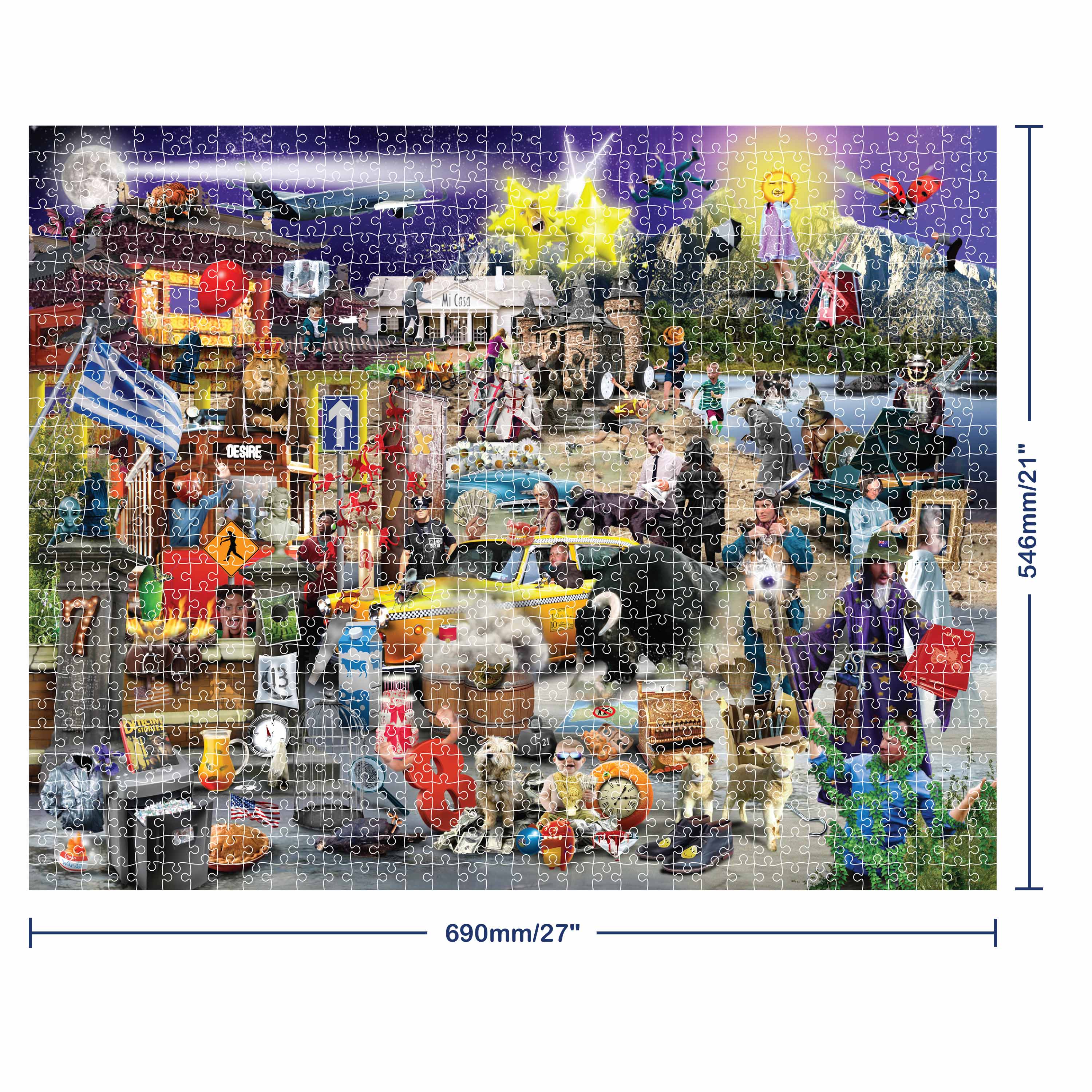 Mindbogglers 1000pc Jigsaw Movies