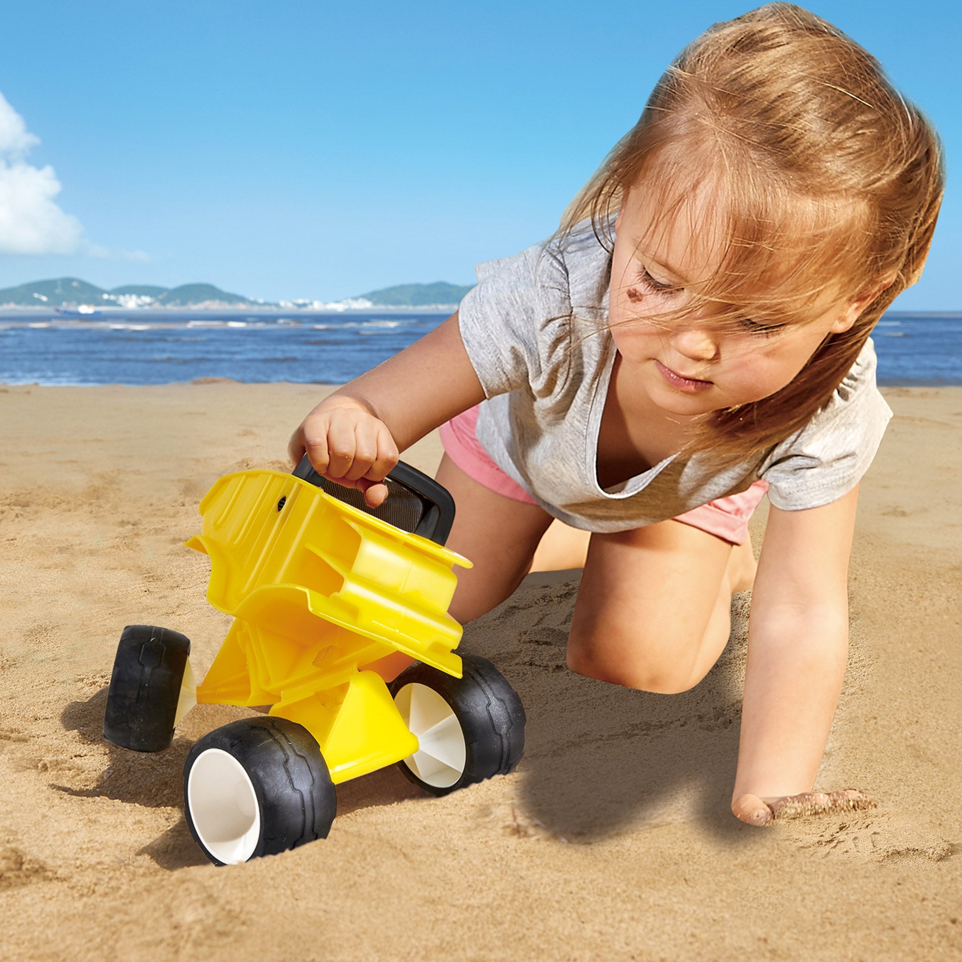 hape-dump-truck-yellow