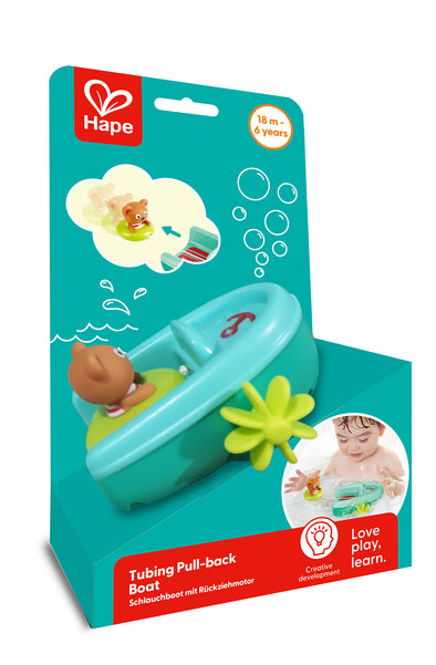 Hape Tubing Pull-back Boat