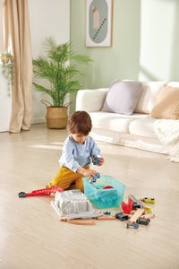 hape-city-train-bucket-set