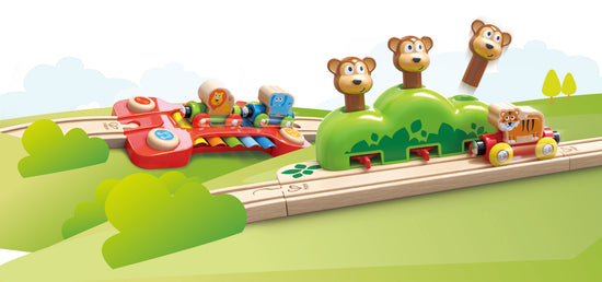 Hape Music and Monkeys Railway