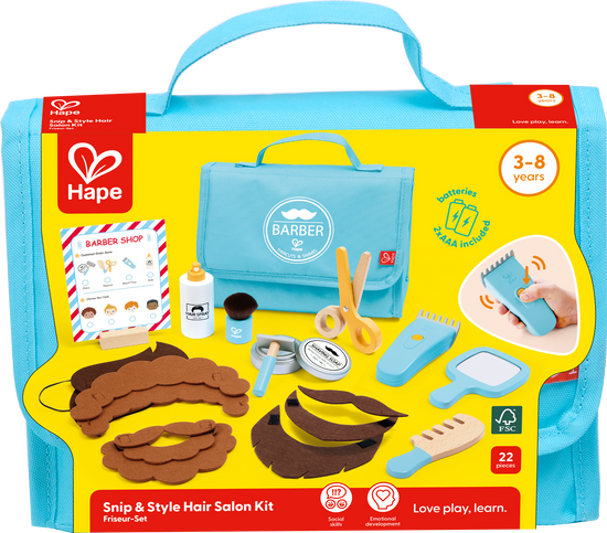 Hape Snip & Style Hair Salon Kit