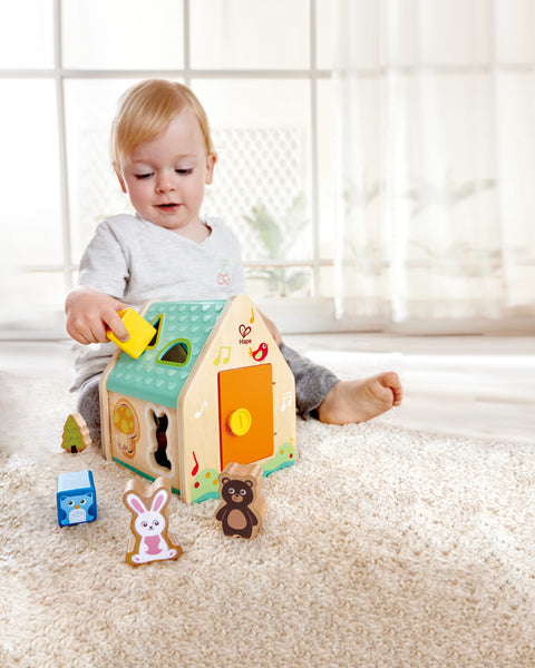 hape-critter-house-shape-sorter