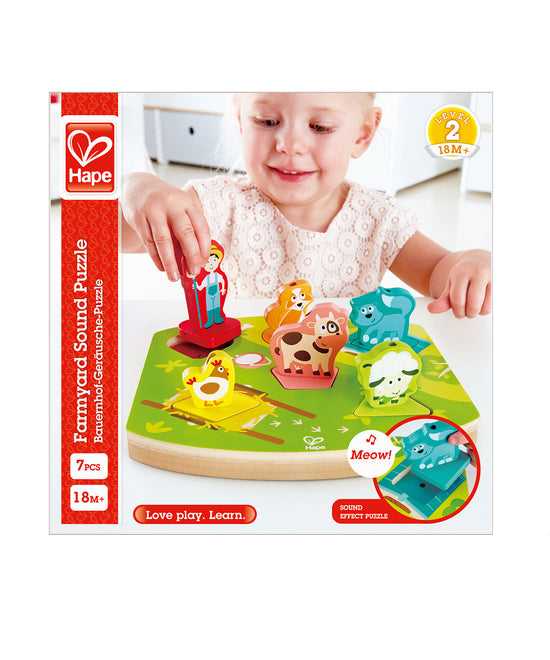 Hape Farmyard Sound Puzzle