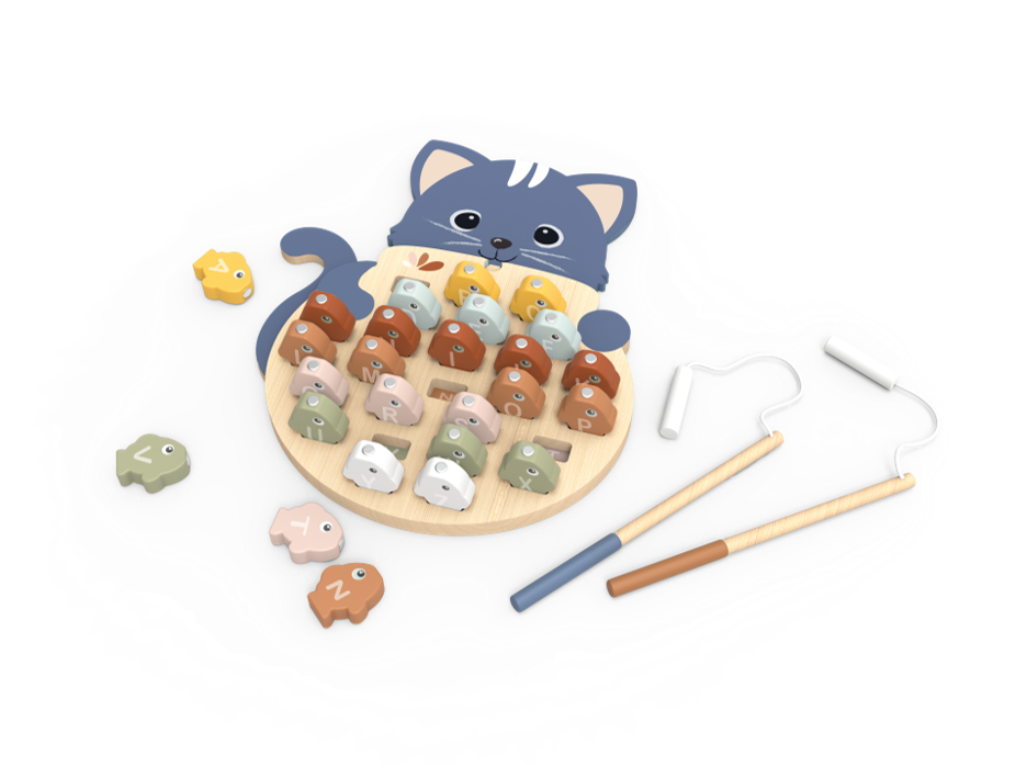 Fishing game alphabet

