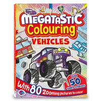 Megatastic Colouring Vehicles